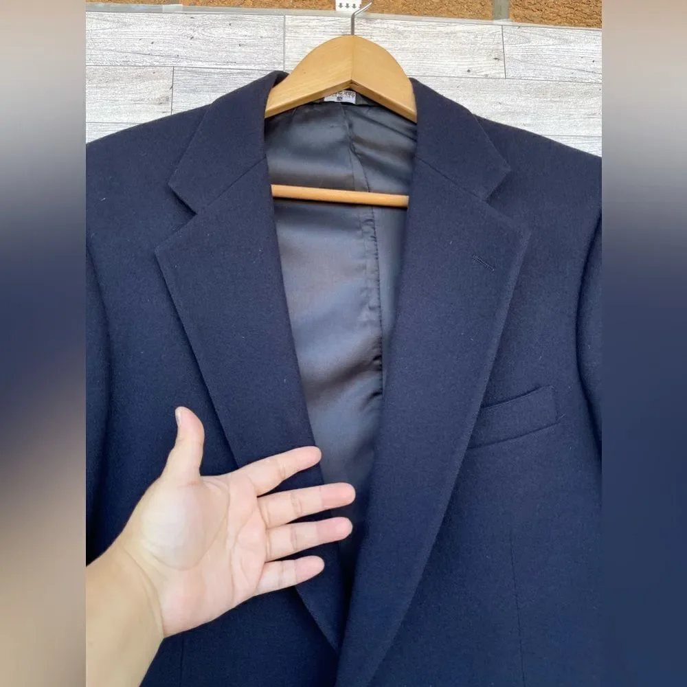 Polo University Club Ralph Lauren Virgin Wool Sportcoat Jacket Blazer Mens large